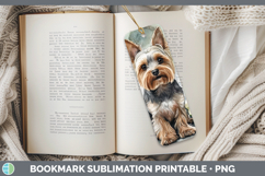 GorgeousDogs 01 Angel Bookmark design.