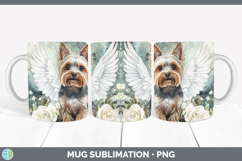 GorgeousDogs 01 Angel Mug Wrap design.