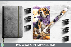 GorgeousDogs 01 Bandana Halloween Pen Wrap design.