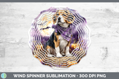 GorgeousDogs 01 Bandana Halloween Wind Spinner design.
