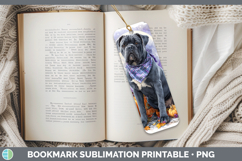 GorgeousDogs 01 Bandana Halloween Bookmark design.