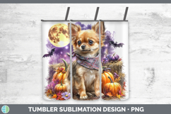 GorgeousDogs 01 Bandana Halloween Tumbler design.