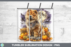 GorgeousDogs 01 Bandana Halloween Tumbler design.