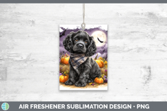 GorgeousDogs 01 Bandana Halloween Air Freshener design.