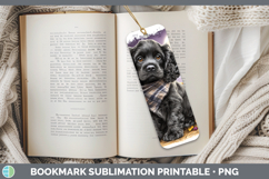GorgeousDogs 01 Bandana Halloween Bookmark design.