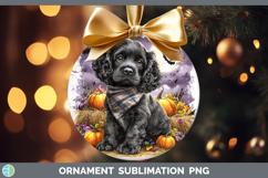 GorgeousDogs 01 Bandana Halloween Ornament design.