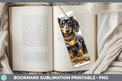 GorgeousDogs 01 Bandana Halloween Bookmark design.