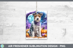 GorgeousDogs 01 Bandana Halloween Air Freshener design.