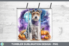 GorgeousDogs 01 Bandana Halloween Tumbler design.