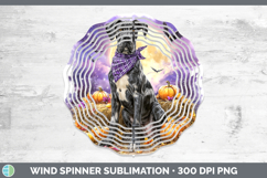 GorgeousDogs 01 Bandana Halloween Wind Spinner design.