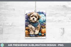 GorgeousDogs 01 Bandana Halloween Air Freshener design.