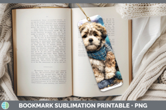 GorgeousDogs 01 Bandana Halloween Bookmark design.