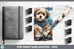 GorgeousDogs 01 Bandana Halloween Pen Wrap design.