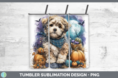 GorgeousDogs 01 Bandana Halloween Tumbler design.