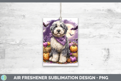 GorgeousDogs 01 Bandana Halloween Air Freshener design.