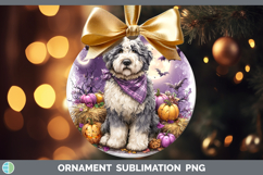 GorgeousDogs 01 Bandana Halloween Ornament design.
