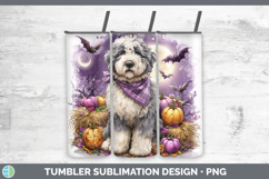GorgeousDogs 01 Bandana Halloween Tumbler design.