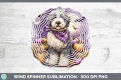 GorgeousDogs 01 Bandana Halloween Wind Spinner design.
