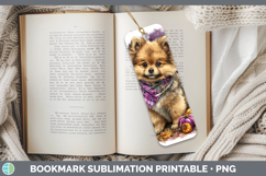 GorgeousDogs 01 Bandana Halloween Bookmark design.