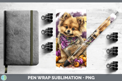 GorgeousDogs 01 Bandana Halloween Pen Wrap design.