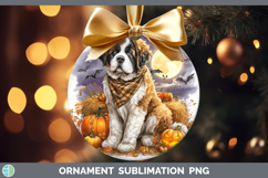 GorgeousDogs 01 Bandana Halloween Ornament design.