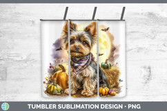 GorgeousDogs 01 Bandana Halloween Tumbler design.