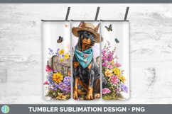 GorgeousDogs 01 Bandana Summer Tumbler design.