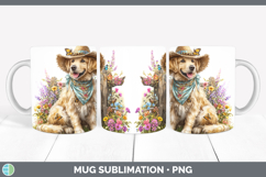 GorgeousDogs 01 Bandana Summer Mug Wrap design.