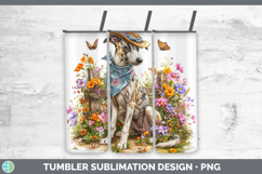 GorgeousDogs 01 Bandana Summer Tumbler design.