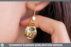 GorgeousDogs 01 Bandana Summer Teardrop Earrings design.