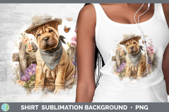 GorgeousDogs 01 Bandana Summer Shirt design.