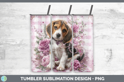 GorgeousDogs 01 Checker Valentine Tumbler design.