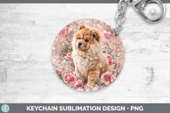 GorgeousDogs 01 Checker Valentine Keychain design.