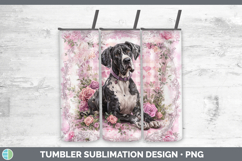 GorgeousDogs 01 Checker Valentine Tumbler design.