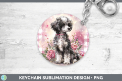 GorgeousDogs 01 Checker Valentine Keychain design.
