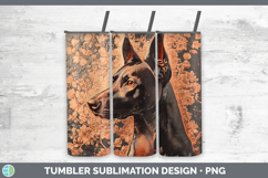 GorgeousDogs 01 Copper Relief Tumbler design.