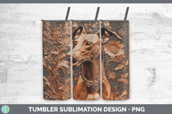 GorgeousDogs 01 Copper Relief Tumbler design.