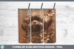 GorgeousDogs 01 Copper Relief Tumbler design.