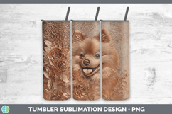 GorgeousDogs 01 Copper Relief Tumbler design.