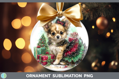 GorgeousDogs 01 Cute Christmas Ornament design.