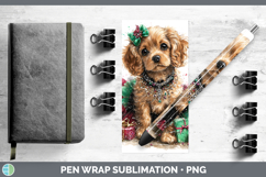 GorgeousDogs 01 Cute Christmas Pen Wrap design.