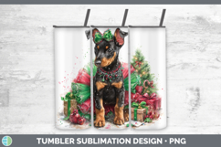GorgeousDogs 01 Cute Christmas Tumbler design.