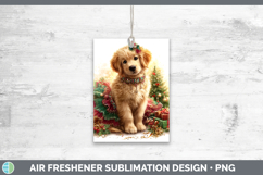 GorgeousDogs 01 Cute Christmas Air Freshener design.