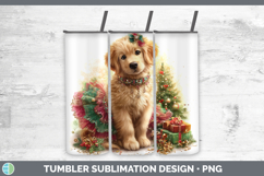 GorgeousDogs 01 Cute Christmas Tumbler design.
