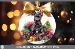 GorgeousDogs 01 Cute Christmas Ornament design.