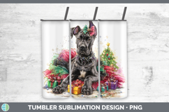 GorgeousDogs 01 Cute Christmas Tumbler design.