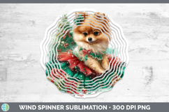 GorgeousDogs 01 Cute Christmas Wind Spinner design.