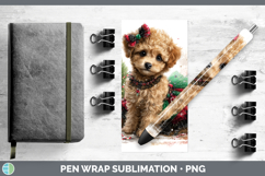 GorgeousDogs 01 Cute Christmas Pen Wrap design.