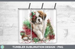 GorgeousDogs 01 Cute Christmas Tumbler design.