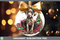 GorgeousDogs 01 Cute Christmas Ornament design.